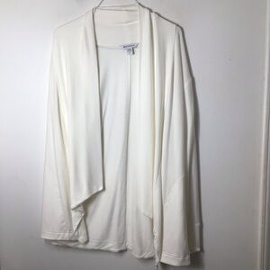 Athleta Cream Open Front Cardigan women medium